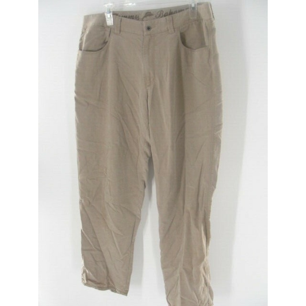 Men's Tommy Bahama Flat Front Khaki Tencel Lyocell Pans, Size 36 x 31